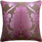 Dahlia Garden Rosewood - Decorative Pillow
